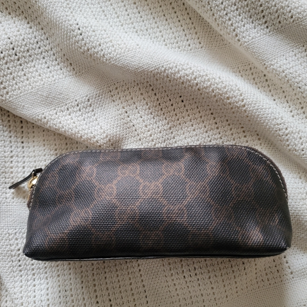 Gucci Vintage Rare Cosmetics Case Toiletry Pouch Makeup Bag